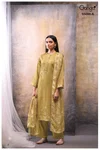 Gitisha 5096 By Ganga Cotton Satin Printed Dress Material